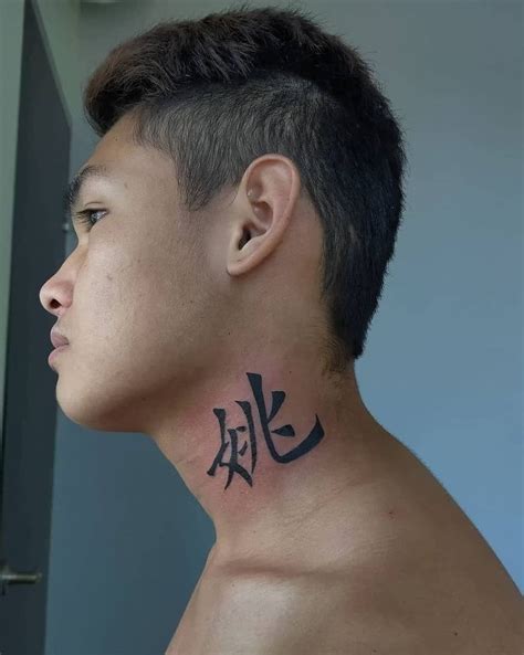 small neck tattoos for men|More.